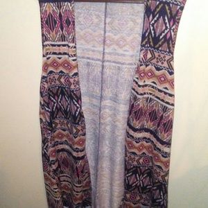 Honey and lace tank cardigan